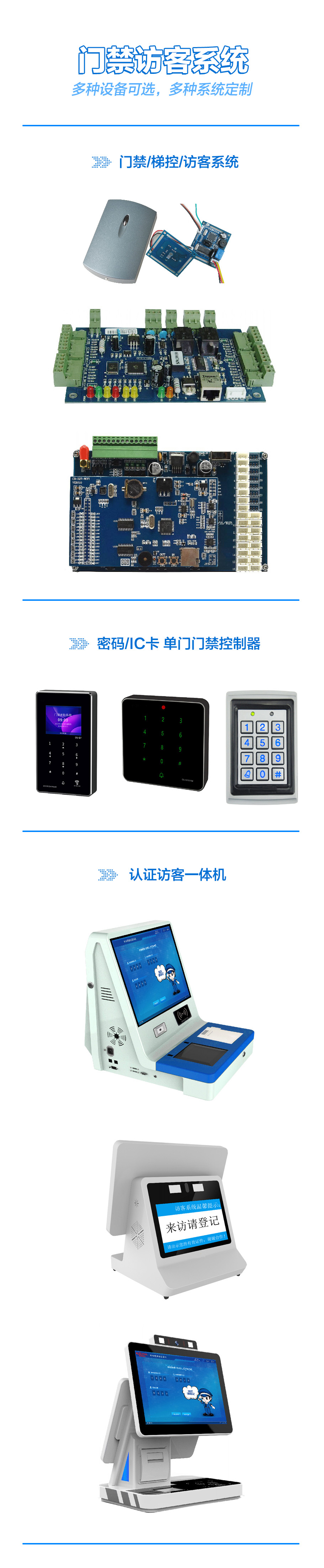 IC卡電梯門禁控制器